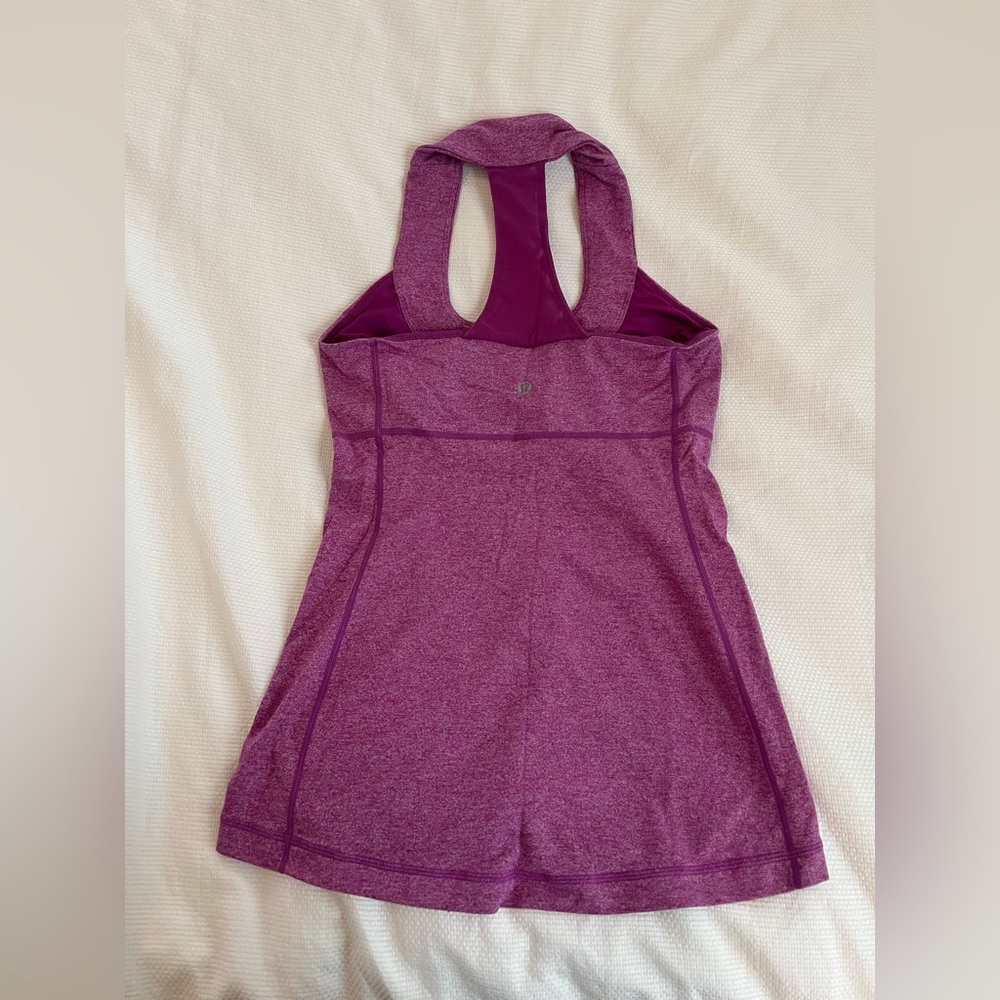 Purple Workout Tank - Picture 2 of 2